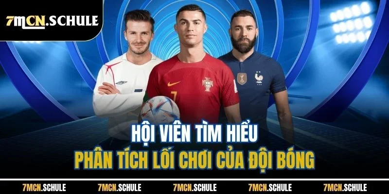 Hội viên tìm hiểu  phân tích lối chơi của đội bóng