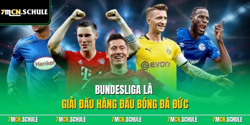 Bundesliga là giải đấu hàng đầu bóng đá Đức